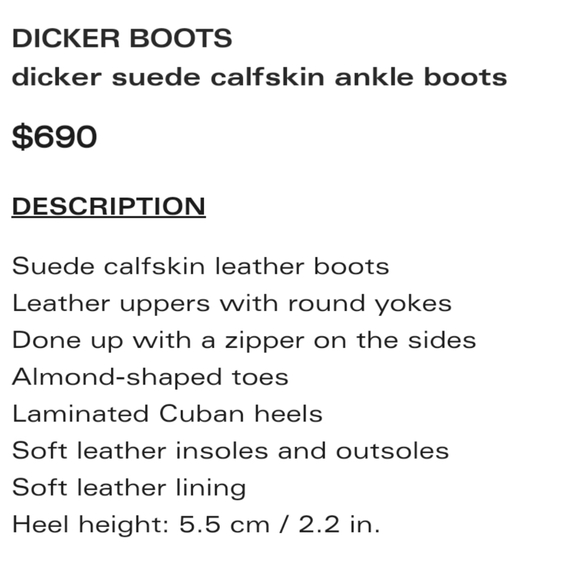 Isabel Marant Dicker Ankle Boots 36 - Picture 12 of 13